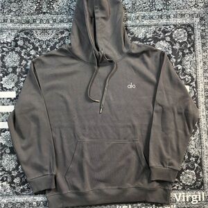 ALO Yoga Charcoal Hoodie